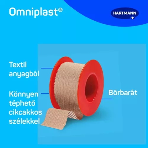 Omniplast ragtapasz 2,5cmx5m 1db