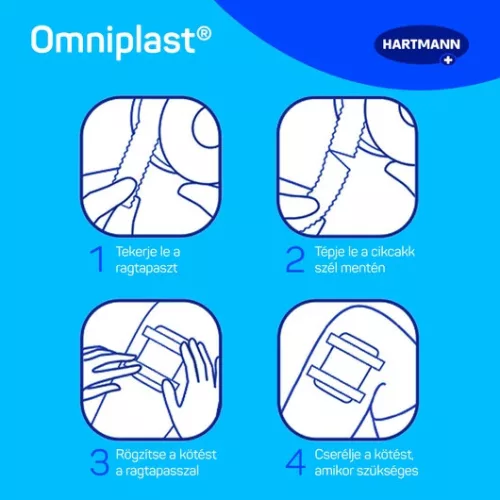 Omniplast ragtapasz 2,5cmx5m 1db