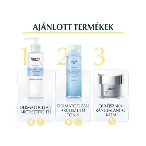Eucerin Q10 ACTIVE Ránctalanító éjszakai arckrém 50ml