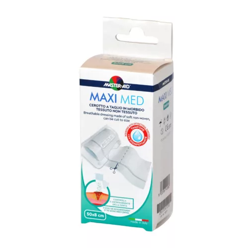 MASTER AID Maxi Med 50x8cm sebtapasz 1x