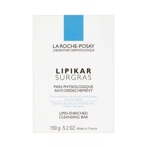 La Roche Posay Lipikar Surgras bőrszárazság elleni szappan 150g