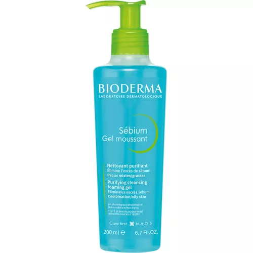 Bioderma Sébium Moussant habzó gél 200ml
