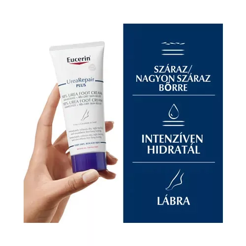 Eucerin UreaRepair 10% Urea lábápoló krém 100ml
