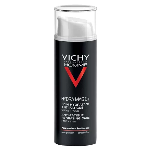 VICHY Homme Hydra Mag C+ hidratáló + szemkörnyékápoló krém férfiaknak 50ml