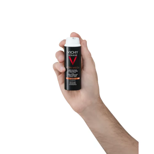VICHY Homme Hydra Mag C+ hidratáló + szemkörnyékápoló krém férfiaknak 50ml