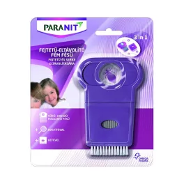Paranit fejtetű eltávolító fém fésű 1x