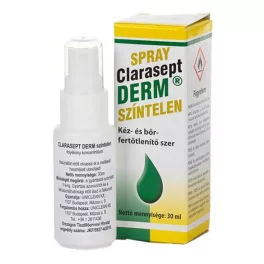 Clarasept derm fertőtlenítő spray színtelen 30ml