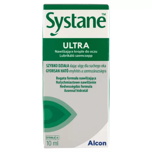 Systane Ultra lubrikáló szemcsepp 10ml