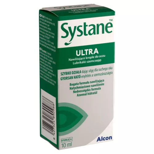 Systane Ultra lubrikáló szemcsepp 10ml