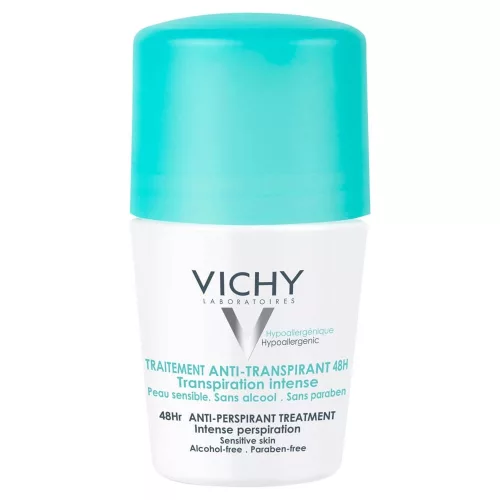 VICHY Izzadságszabályozó golyós dezodor intenzív hatással 50ml