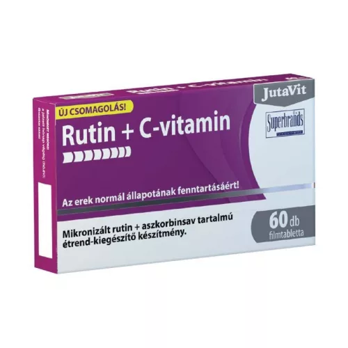 JutaVit Rutin+C vitamin tabletta 60x