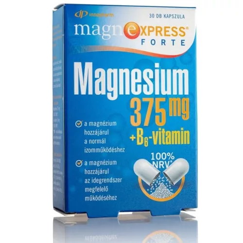 Innopharm MagnExpress Forte 375 mg kapszula 30x