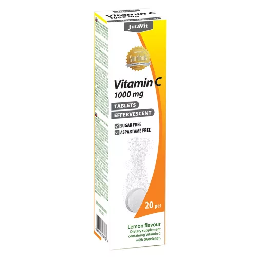 JutaVit C-vitamin 1000 mg pezsgőtabletta 20x