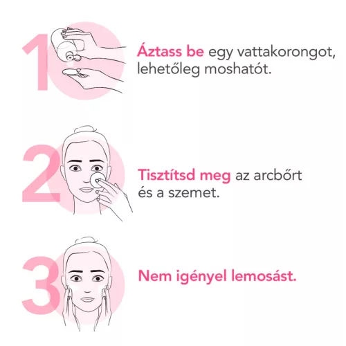 Bioderma Sensibio H2O arc- és sminklemosó 100ml