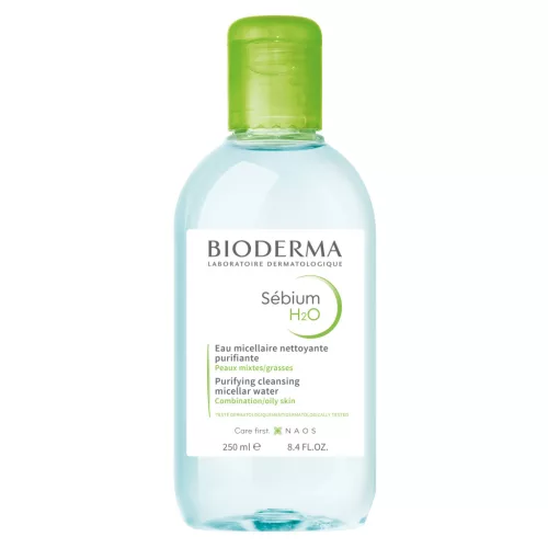 Bioderma Sébium H2O arc- és sminklemosó 250ml