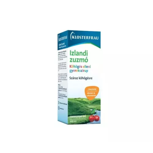 Klosterfrau Izlandi zuzmó szirup gyermekeknek 100ml