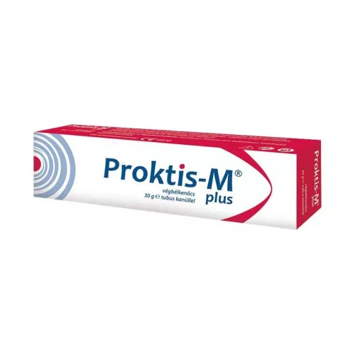 Proktis-M plus végbélkenőcs 30g