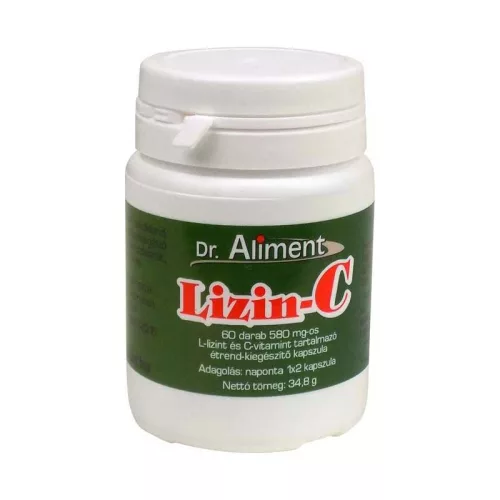 Dr Aliment Lizin C étrend-kiegészítő kapszula 60x