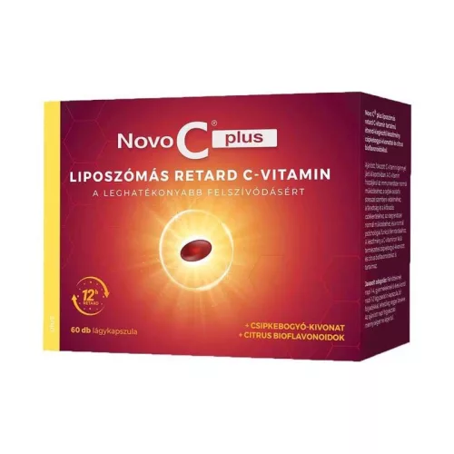 Novo C Plus liposzómális C-vitamin kapszula 60x