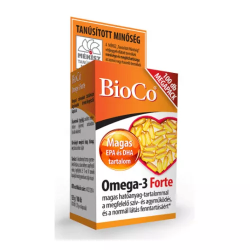 BioCo Omega-3 Forte kapszula 100x