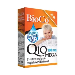 BioCo vízzel elegyedő Q10 Mega 100mg kapszula 30x