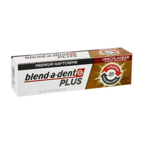 Blend-a-dent Prémium Plus Duo műfogsorrögzítő krém 40g