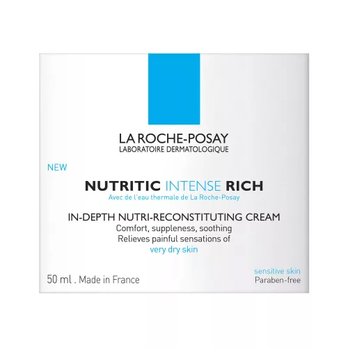 La Roche Posay Nutritic Intense RICHE mélytápláló, regeneráló krém 50ml