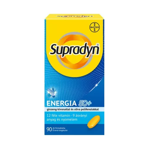 Supradyn Energia 50+ filmtabletta 90x