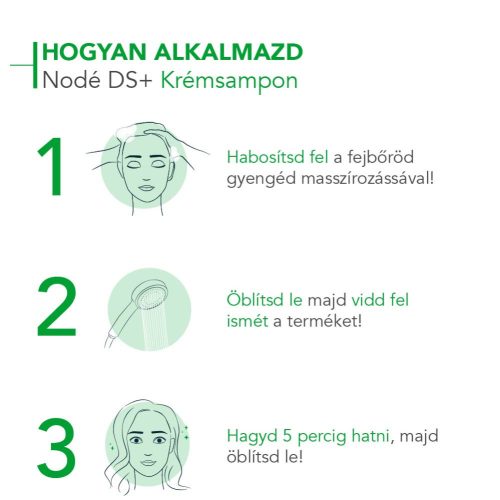 Bioderma Nodé DS+ krémsampon 125ml