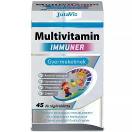 JutaVit Multivitamin Komplex rágótabletta gyermekeknek 45x
