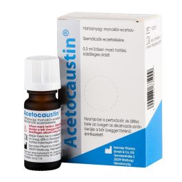 Acetocaustin szemölcsírtó oldat 0,5ml