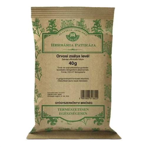 Herbária Orvosi zsálya levél tea 40g