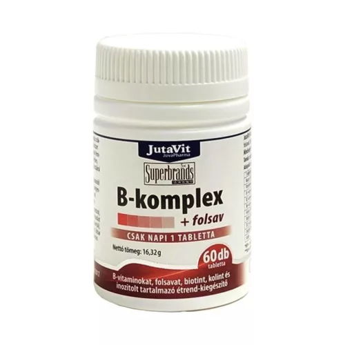 JutaVit B-komplex + folsav tabletta 60x
