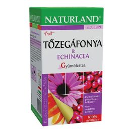   Naturland Gyümölcstea tőzegáfonyával és echinaceával 20x2g