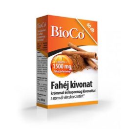 BioCo Fahéj kivonat krómmal és kapormag kivonattal 60x