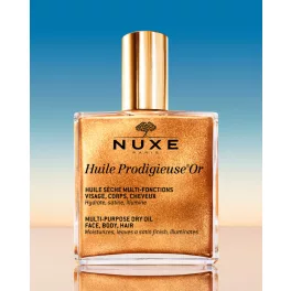   Nuxe Huile Prodigieuse többfunkciós, arany csillámos szárazolaj 100ml