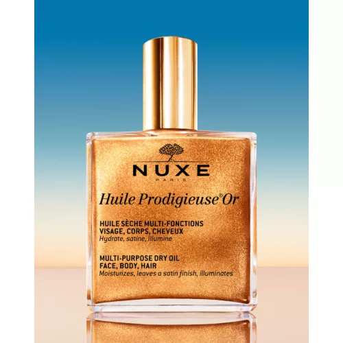 Nuxe Huile Prodigieuse többfunkciós, arany csillámos szárazolaj 100ml