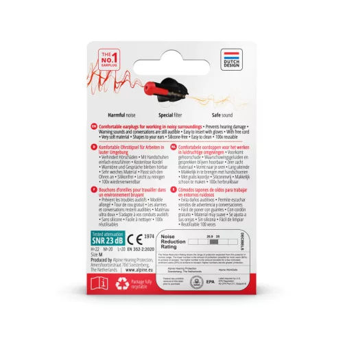 Alpine WorkSafe füldugó 1pár