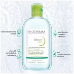 Bioderma Sébium H2O arc- és sminklemosó 500ml