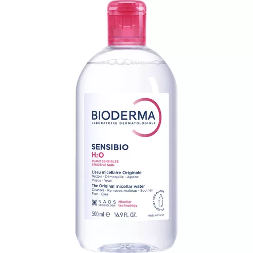 Bioderma Sensibio H2O arc- és sminklemosó 500ml