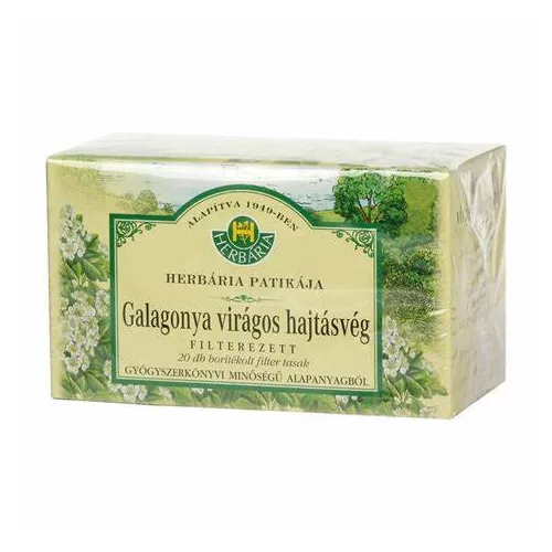 Herbária Galagonya virágos hajtásvég filteres tea 20x1g