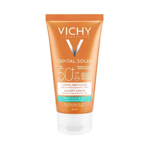VICHY Capital Soleil bársonyos napvédő krém arcra SPF50+ 50ml