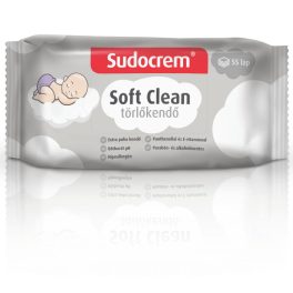 Sudocrem Soft Clean törlőkendő 55X