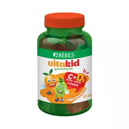 Béres VitaKid C+D3 gumivitamin 50x