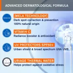 Uriage Dépiderm barna foltok elleni nappali krém SPF50 30ml