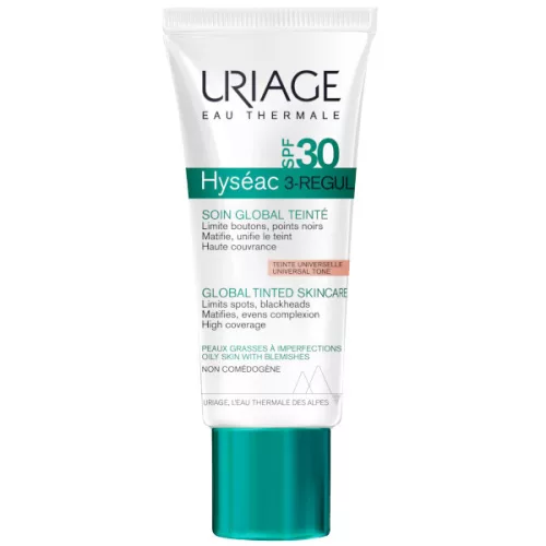 Uriage Hyséac 3-regul színezett krém SPF30 40ml