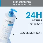 Uriage Eau Thermale Silky Body hyaluronsavas testápoló tej 500ml
