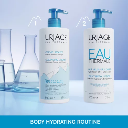 Uriage Eau Thermale Silky Body hyaluronsavas testápoló tej 500ml