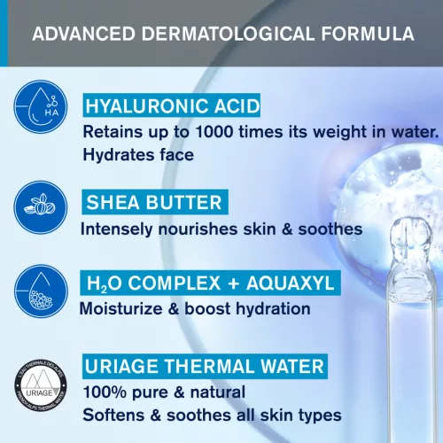 Uriage Eau Thermale hidratáló arckrém riche 40ml