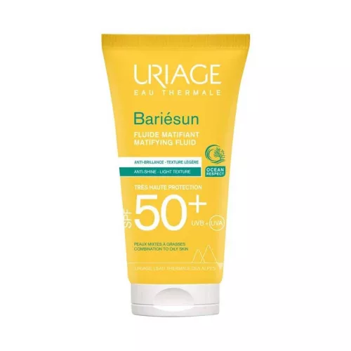 Uriage Bariésun MAT arckrém zsíros bőrre SPF50+ 50ml